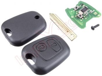 Compatible remote control for Peugeot Partner 2002> 08 6554RG